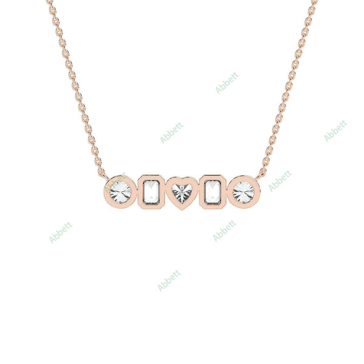 Bezel Bar Pendant PEST029
