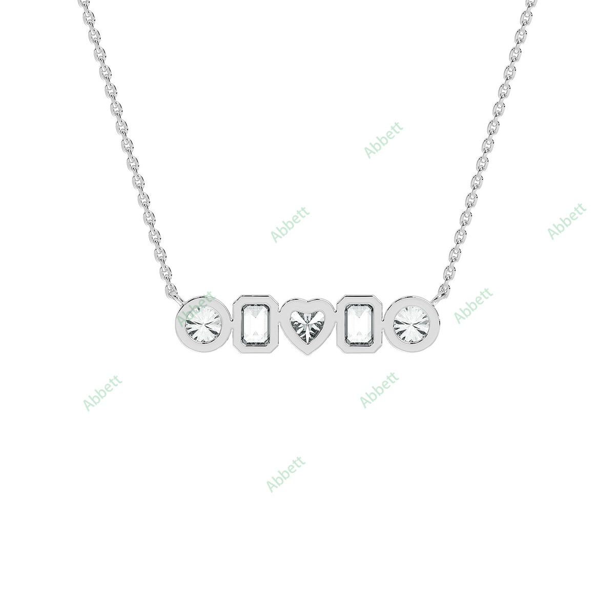 Bezel Bar Pendant PEST029