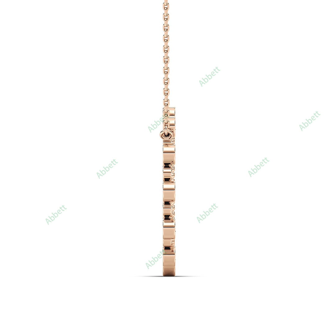 Bezel Starburst Pendant PEST033