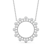 Bezel Starburst Pendant PEST033