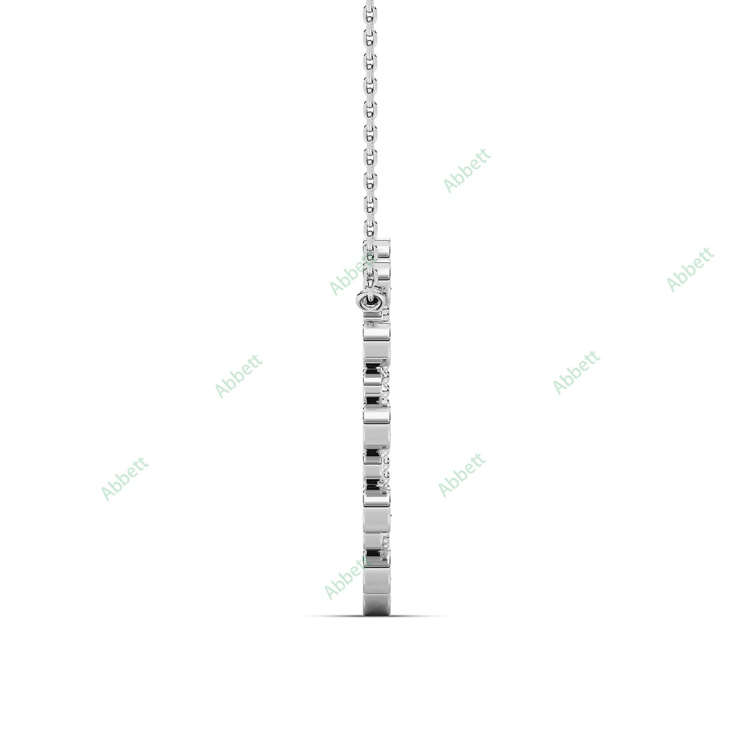 Bezel Starburst Pendant PEST033