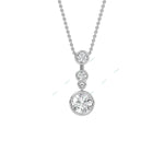 Load image into Gallery viewer, Bezel Three Stone Pendant PETH018
