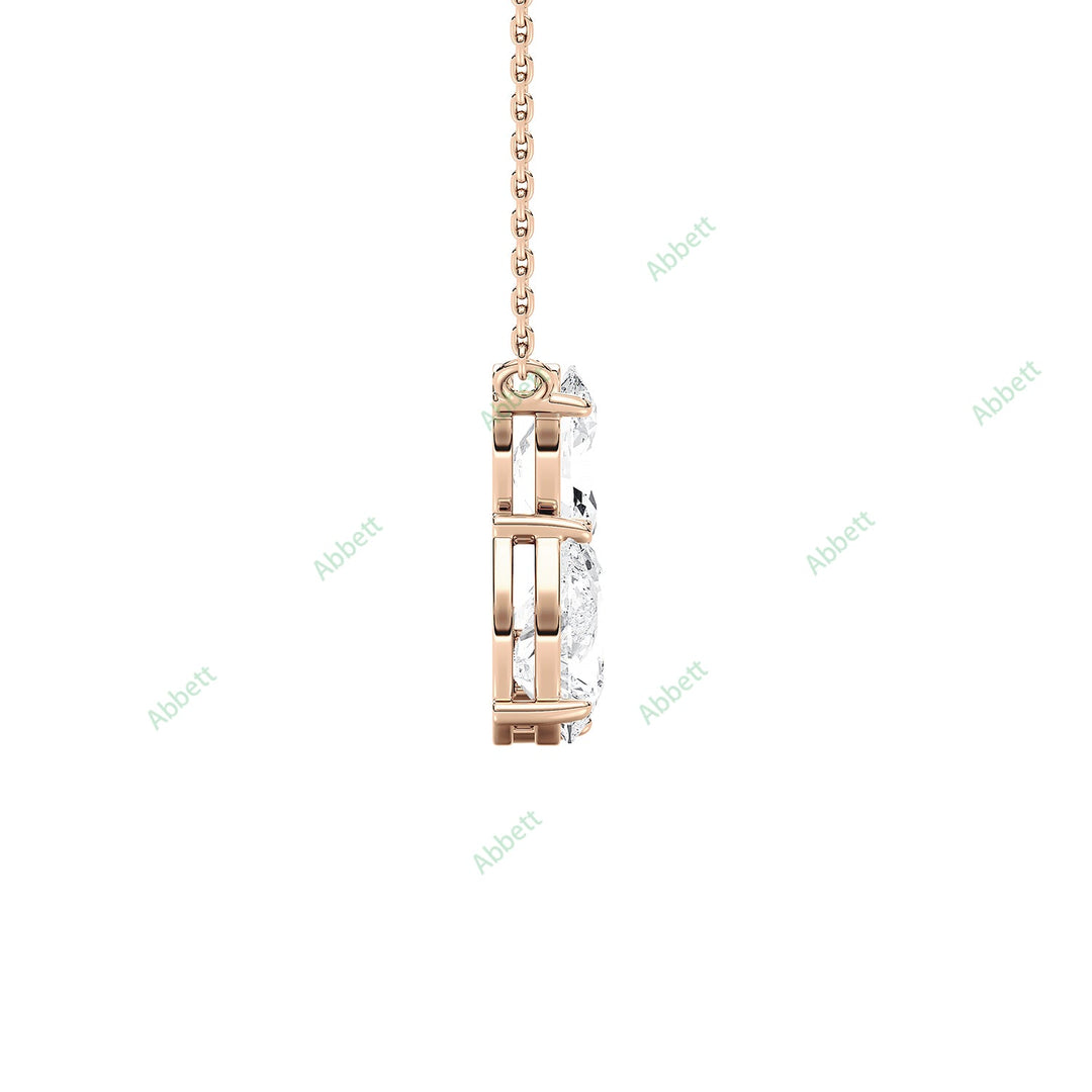 Three Stone Pendant PETH035