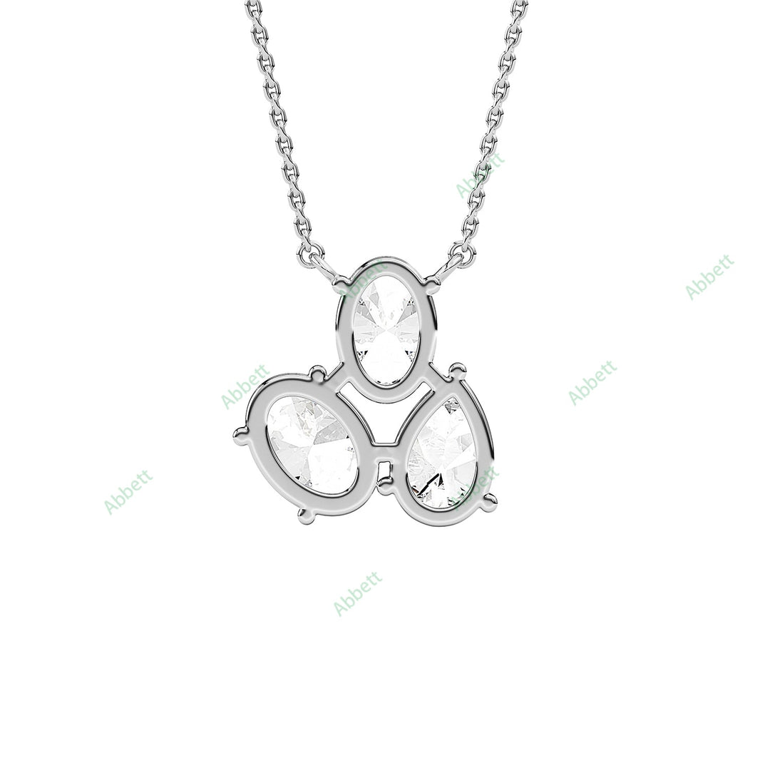 Three Stone Pendant PETH035