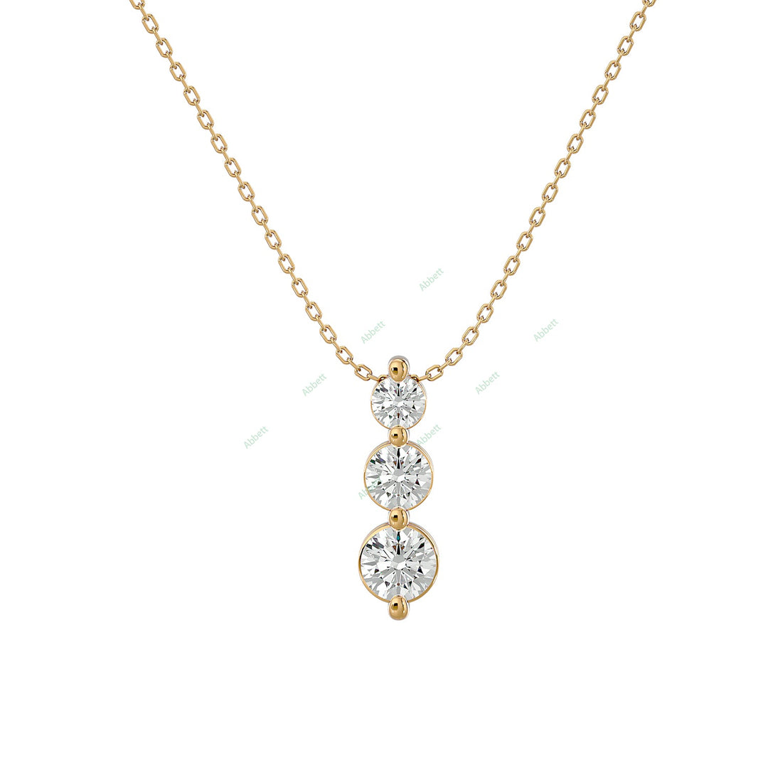 Three Stone Pendant PETH042