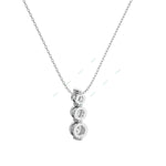 Load image into Gallery viewer, Three Stone Pendant PETH042
