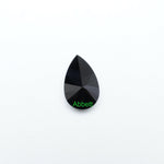Load image into Gallery viewer, Pear black moissanite
