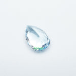 Load image into Gallery viewer, Pear lab grown aqua sapphire
