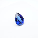 Load image into Gallery viewer, Pear lab grown blue sapphire
