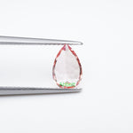 Load image into Gallery viewer, Pear lab grown champagne sapphire
