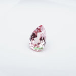 Load image into Gallery viewer, Pear lab grown champagne sapphire
