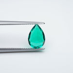 Load image into Gallery viewer, Pear lab grown emerald
