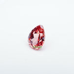 Load image into Gallery viewer, Pear lab grown sunset coral padparadscha sapphire
