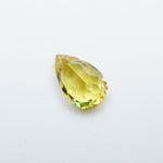 Load image into Gallery viewer, Pear lab grown yellow sapphire
