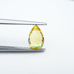 Load image into Gallery viewer, Pear lab grown yellow sapphire
