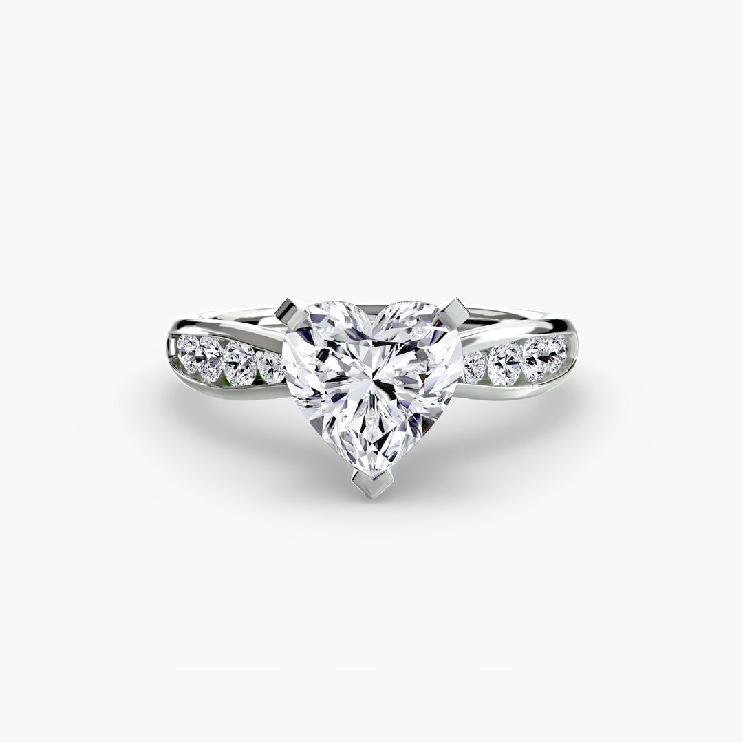 Solitaire with Pavé 3