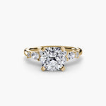 Load image into Gallery viewer, The Floral Accent Solitaire

