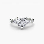 Load image into Gallery viewer, The Floral Accent Solitaire
