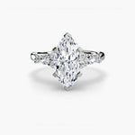 Load image into Gallery viewer, The Floral Accent Solitaire
