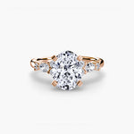 Load image into Gallery viewer, The Floral Accent Solitaire
