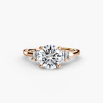 Load image into Gallery viewer, Baguette Accent Solitaire
