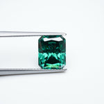 Load image into Gallery viewer, Radiant green moissanite
