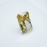 Load image into Gallery viewer, Radiant lab grown yellow diamond
