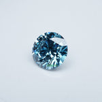 Load image into Gallery viewer, Round lab grown blue diamond
