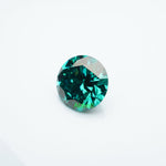Load image into Gallery viewer, Round green moissanite
