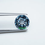 Load image into Gallery viewer, Round lab grown aqua spinel
