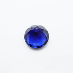 Load image into Gallery viewer, Round lab grown blue sapphire
