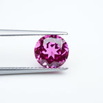 Load image into Gallery viewer, Round lab grown hot pink sapphire
