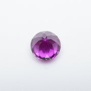 Round lab grown kunzite sapphire