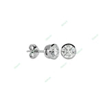 Load image into Gallery viewer, Bezel Stud Earring ST003