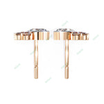 Load image into Gallery viewer, Bezel Marquise Bouquet Studs Earring STBO1354
