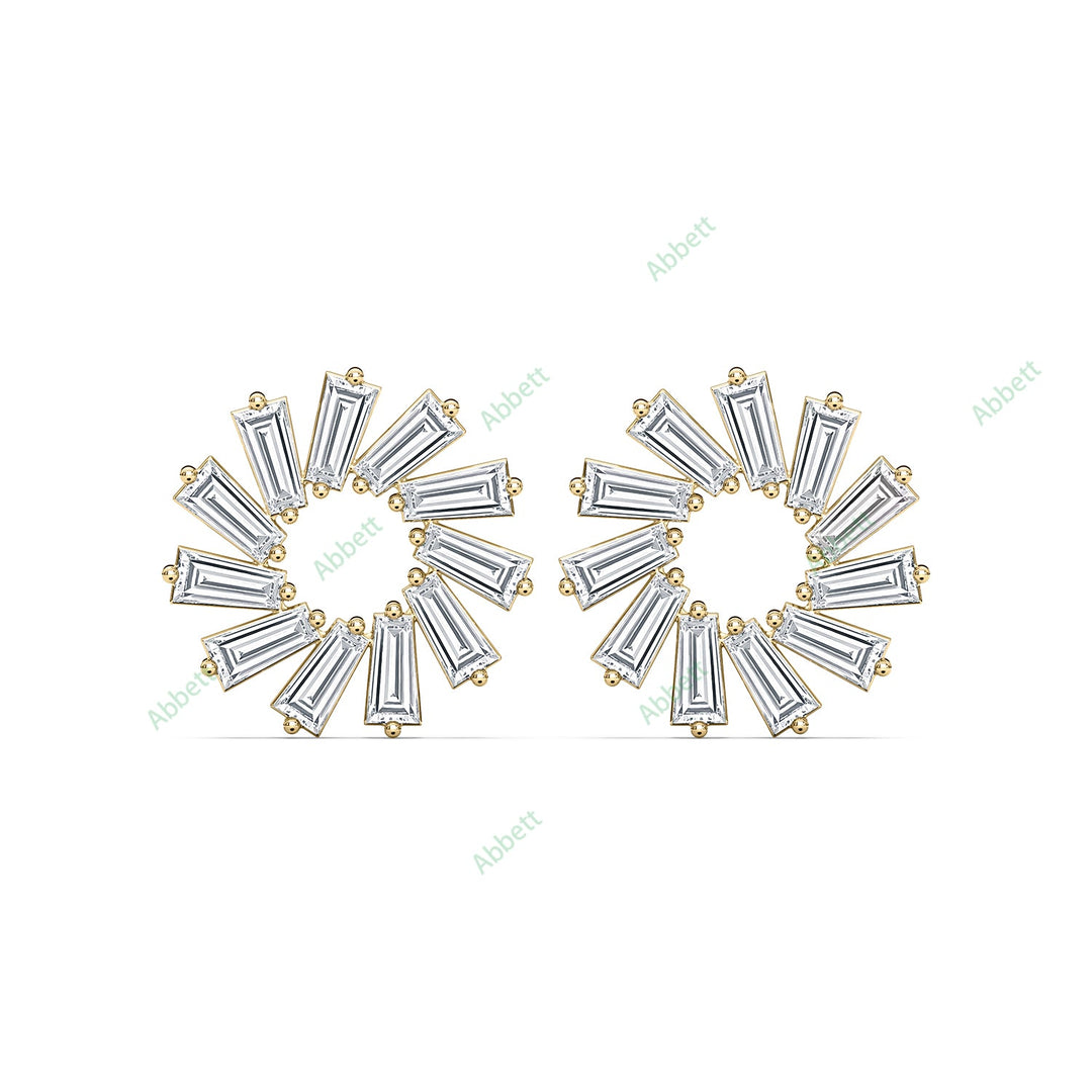 Circle Stud Earring STCI036