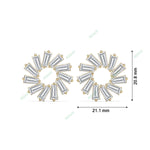 Load image into Gallery viewer, Circle Stud Earring STCI036
