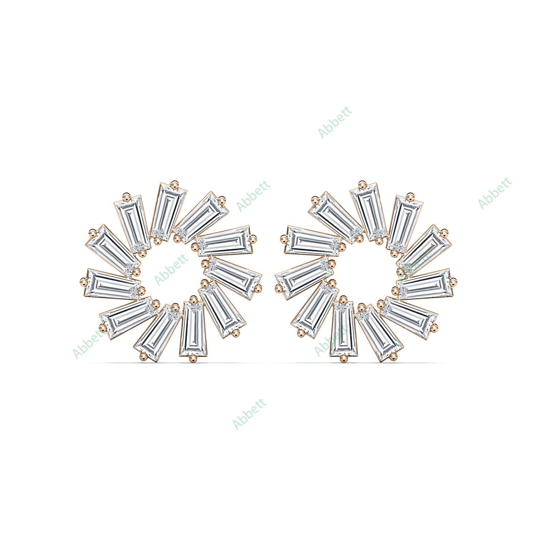 Circle Stud Earring STCI036