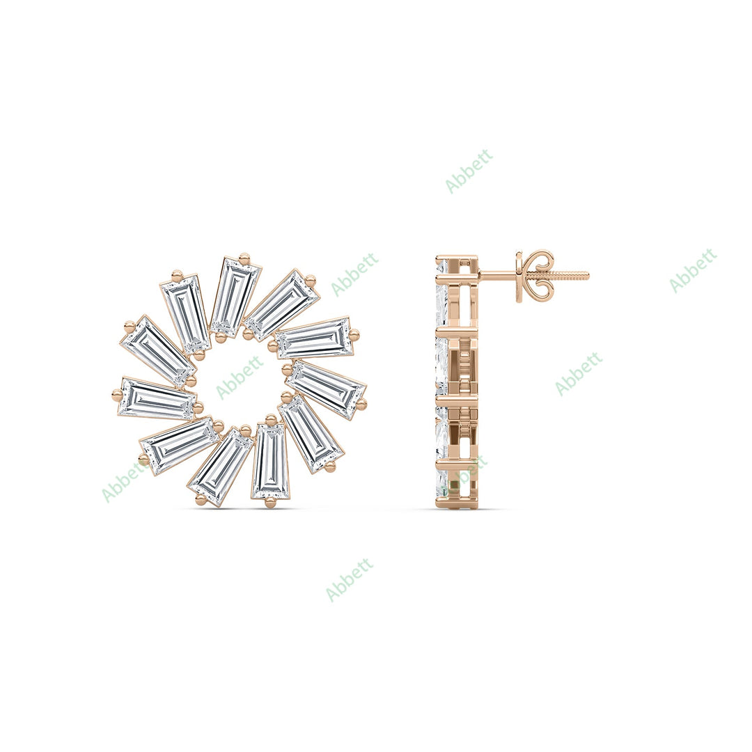 Circle Stud Earring STCI036