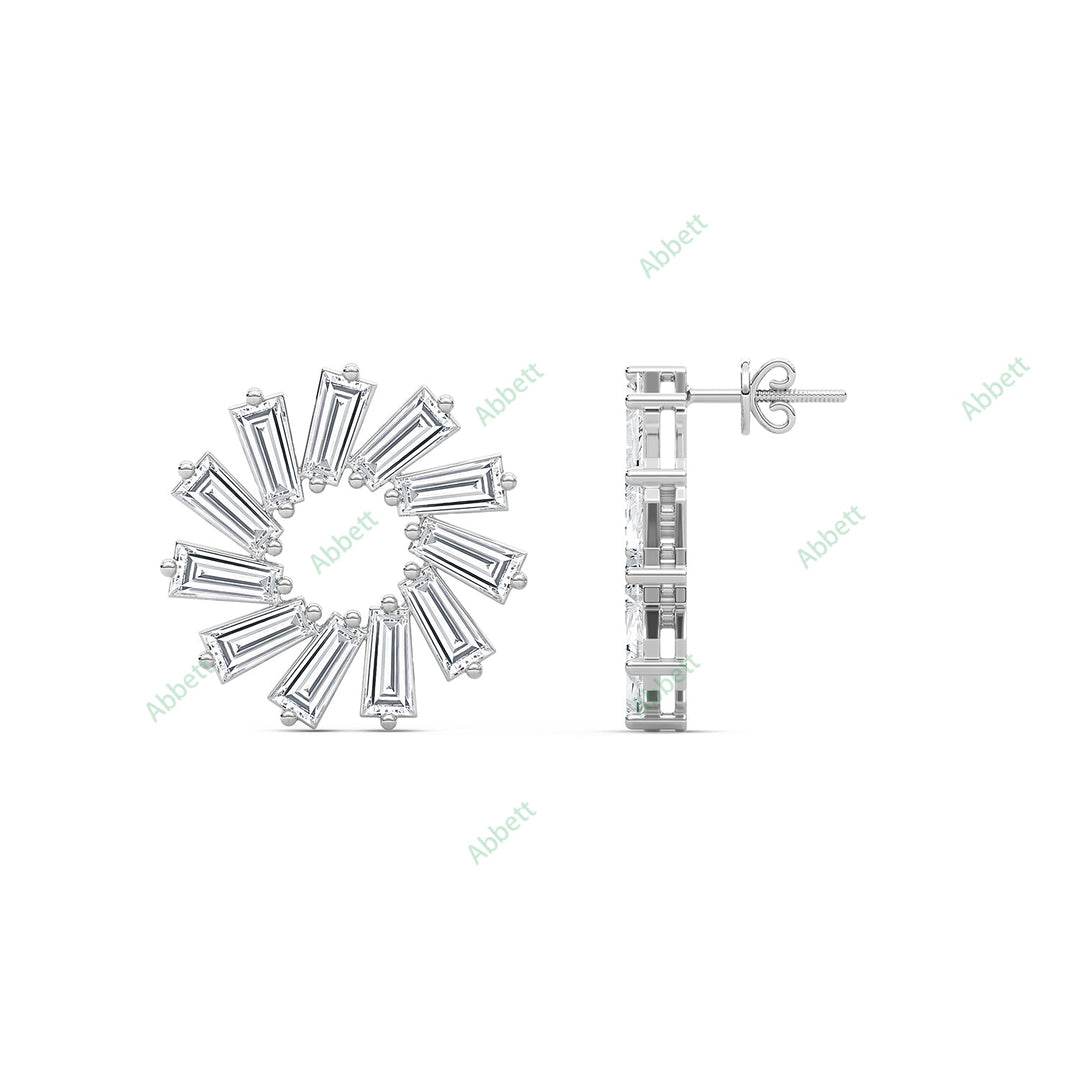 Circle Stud Earring STCI036