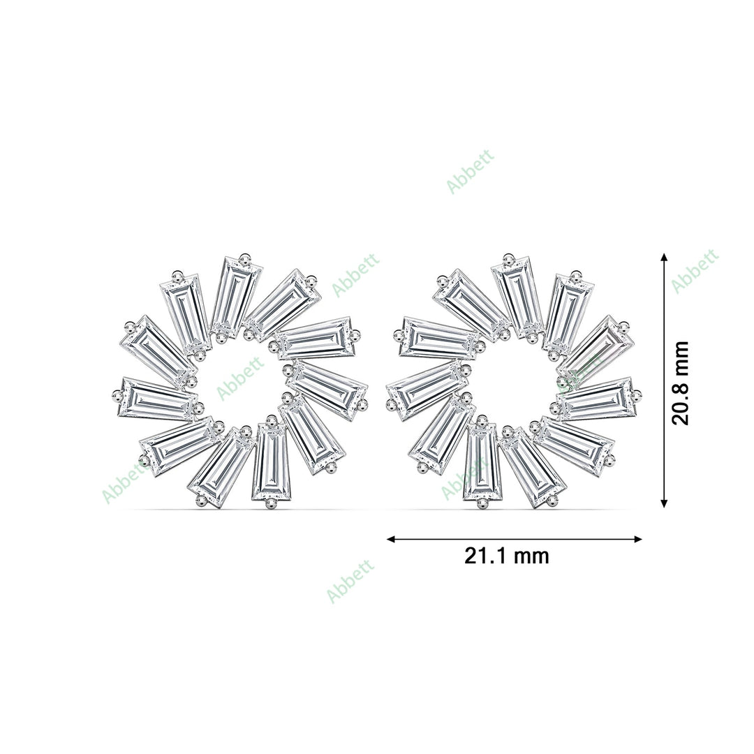 Circle Stud Earring STCI036