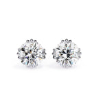 Load image into Gallery viewer, Round Claw Studs Earring STCL1322
