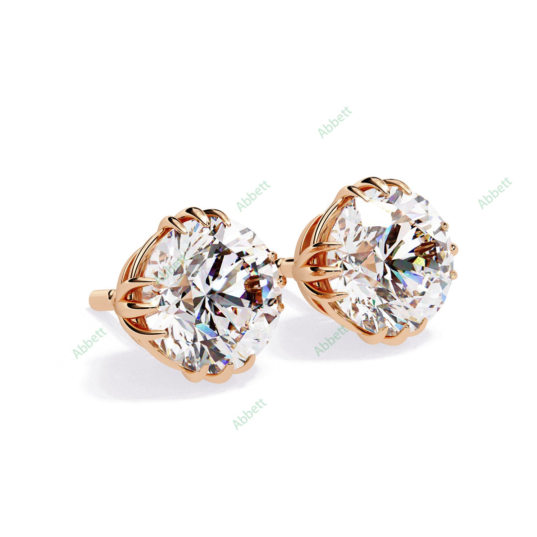 Round Claw Studs Earring STCL1322