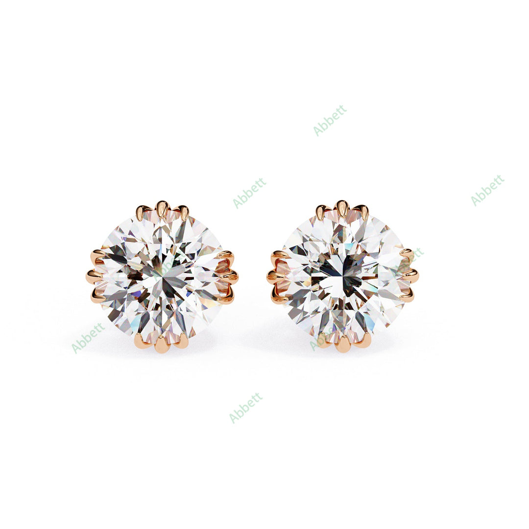 Round Claw Studs Earring STCL1322