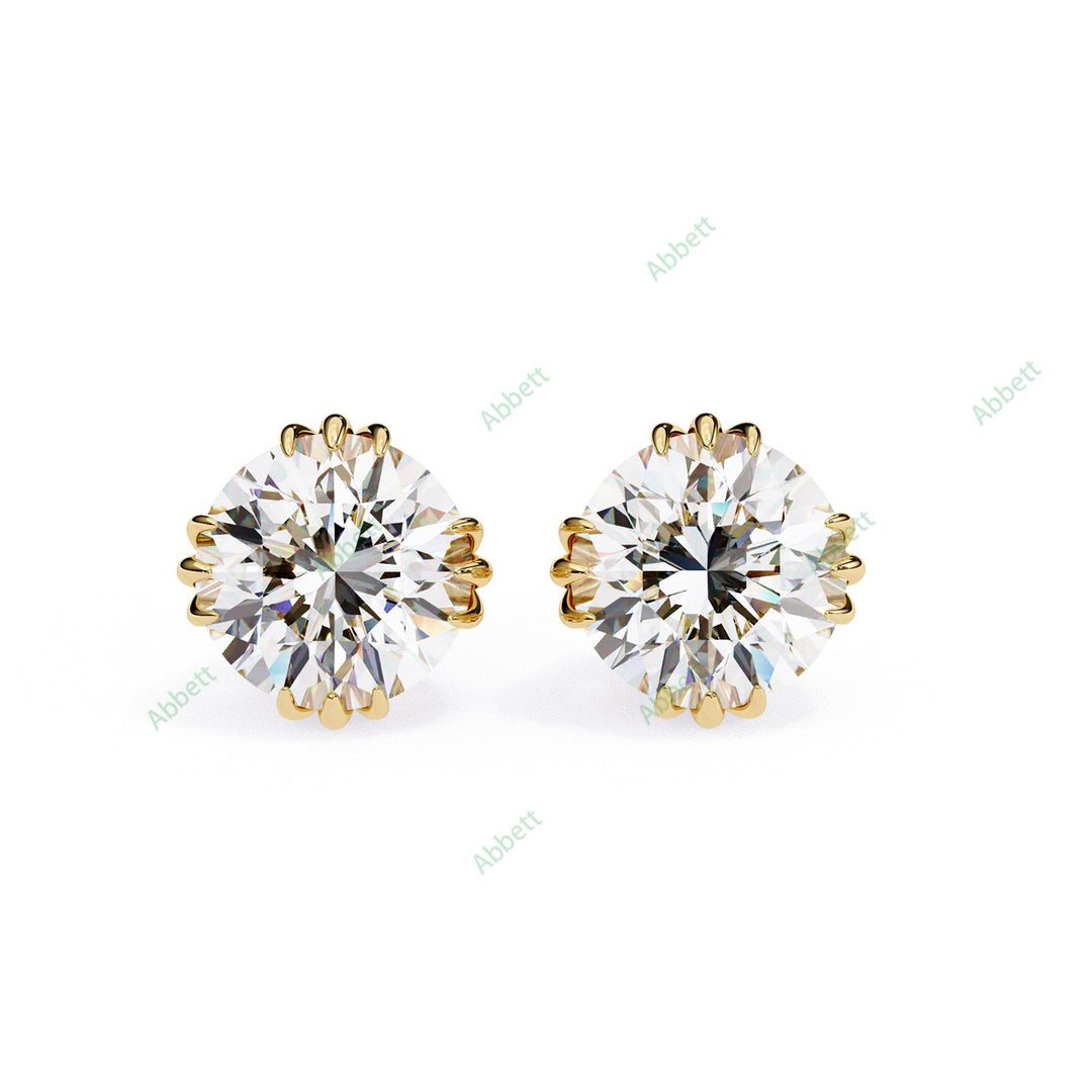 Round Claw Studs Earring STCL1322