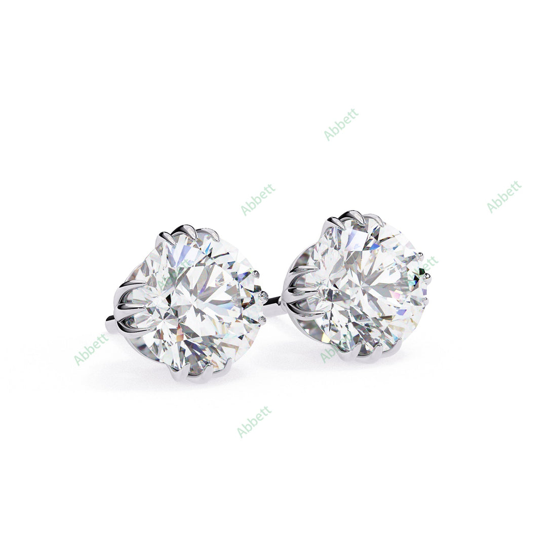 Round Claw Studs Earring STCL1322