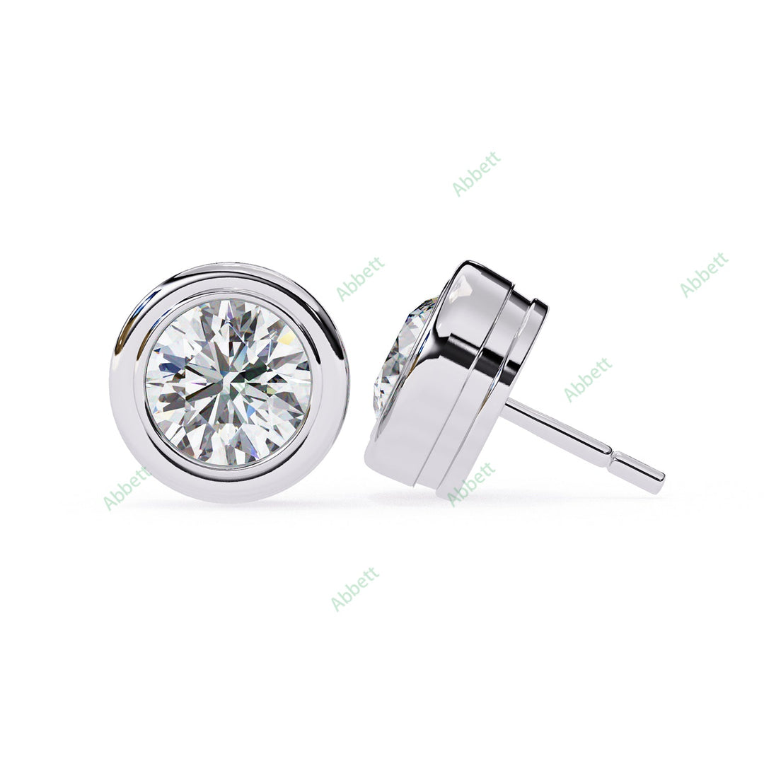 Round Classic Studs Earring STCL1329