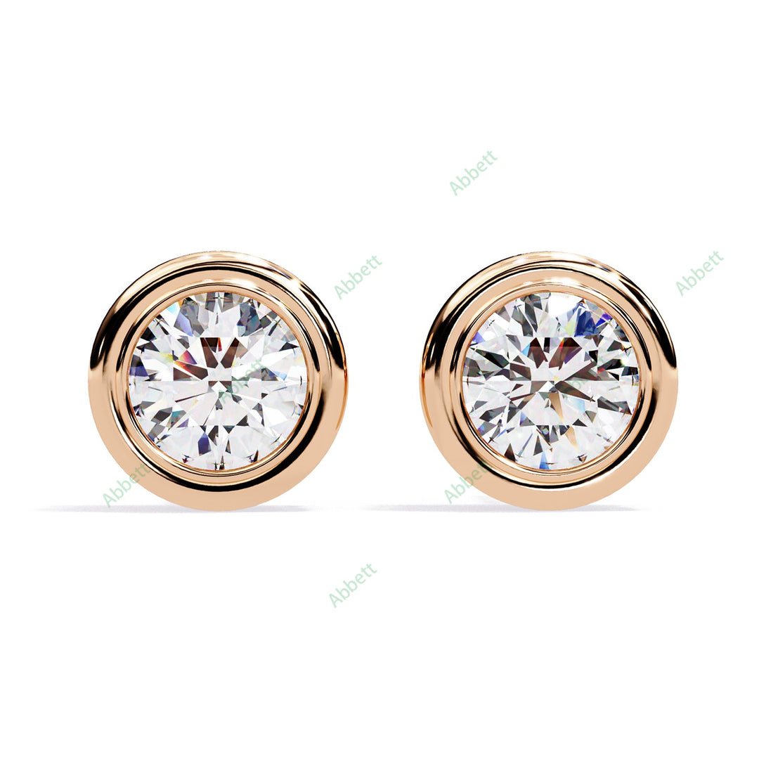 Round Classic Studs Earring STCL1329