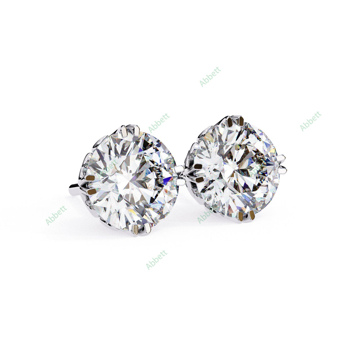 Round Claw Studs Earring STCL1330