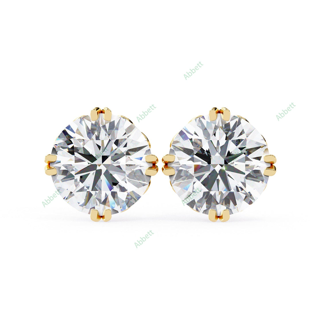 Round Claw Studs Earring STCL1330